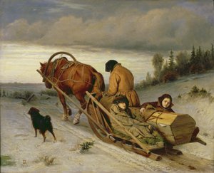Seing off the Dead, 1865
